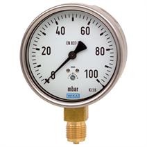 Capsule pressure gauge, copper alloy