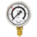 Bourdon tube pressure gauge with switch contacts