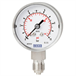 Bourdon tube pressure gauge, stainless steel
